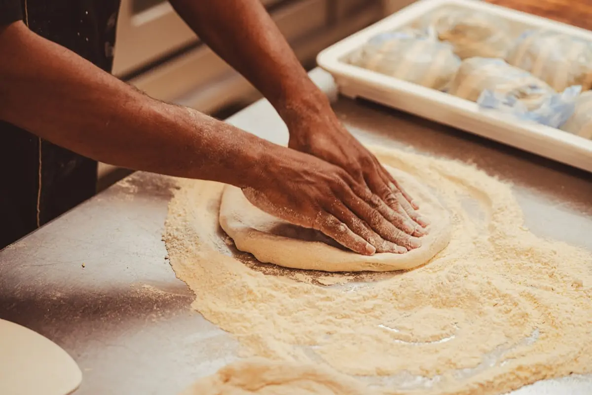 Pizza és éttermi hangulat
